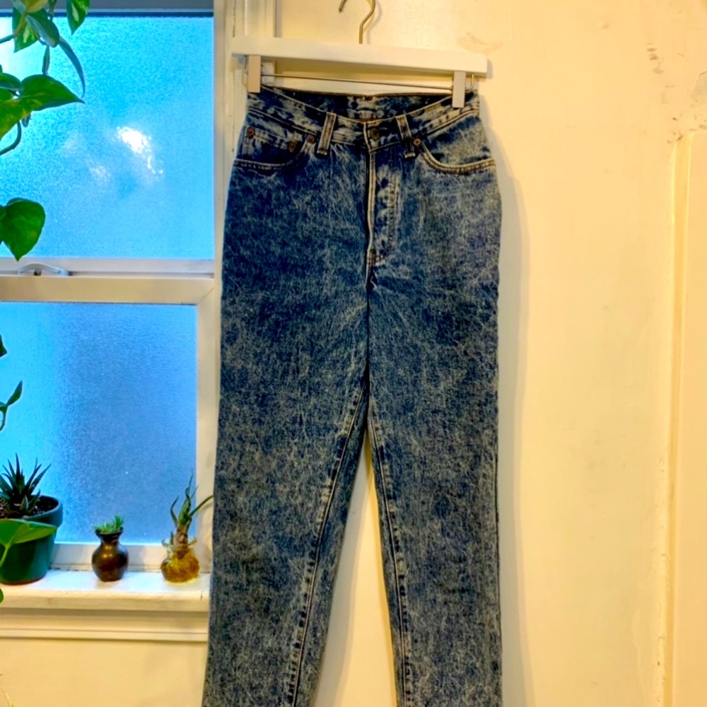 Vintage Levi’s stonewash denim